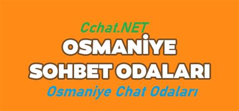 Osmaniye chat